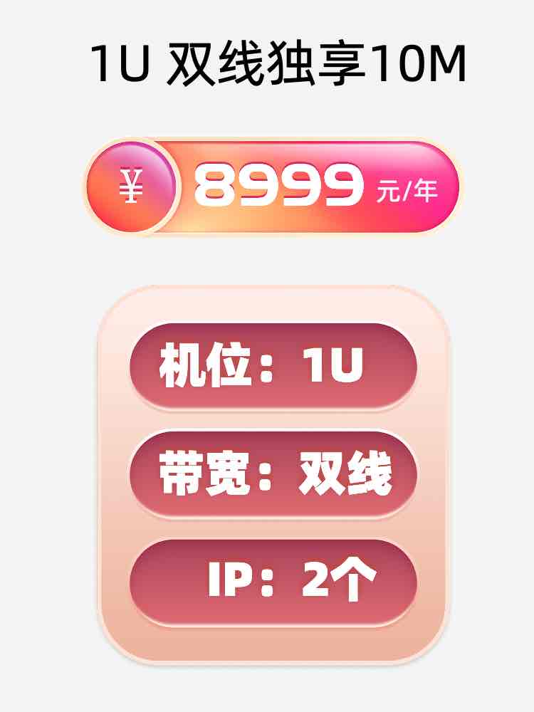 辽宁双线独享服务器托管价格